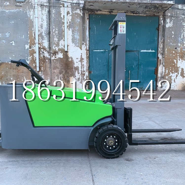 六脚乡小型电动叉车1吨2吨步行站驾式电瓶堆高充电装卸车液压升降车铲车